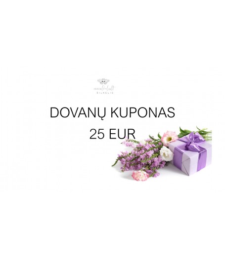 DOVANŲ KUPONAS 25 EUR